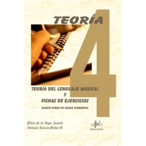 Libro Teoría del Lenguaje Musical y Fichas de Ejercicios (Curso 4º)